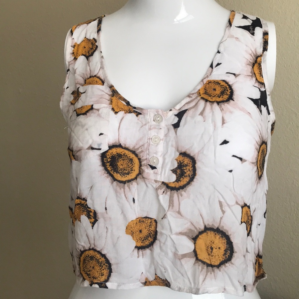 Sunflower Crop top 🌻